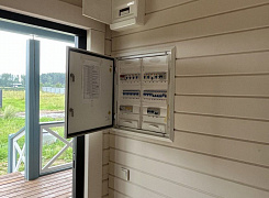 Дом из профилированного бруса № ИД 4 9